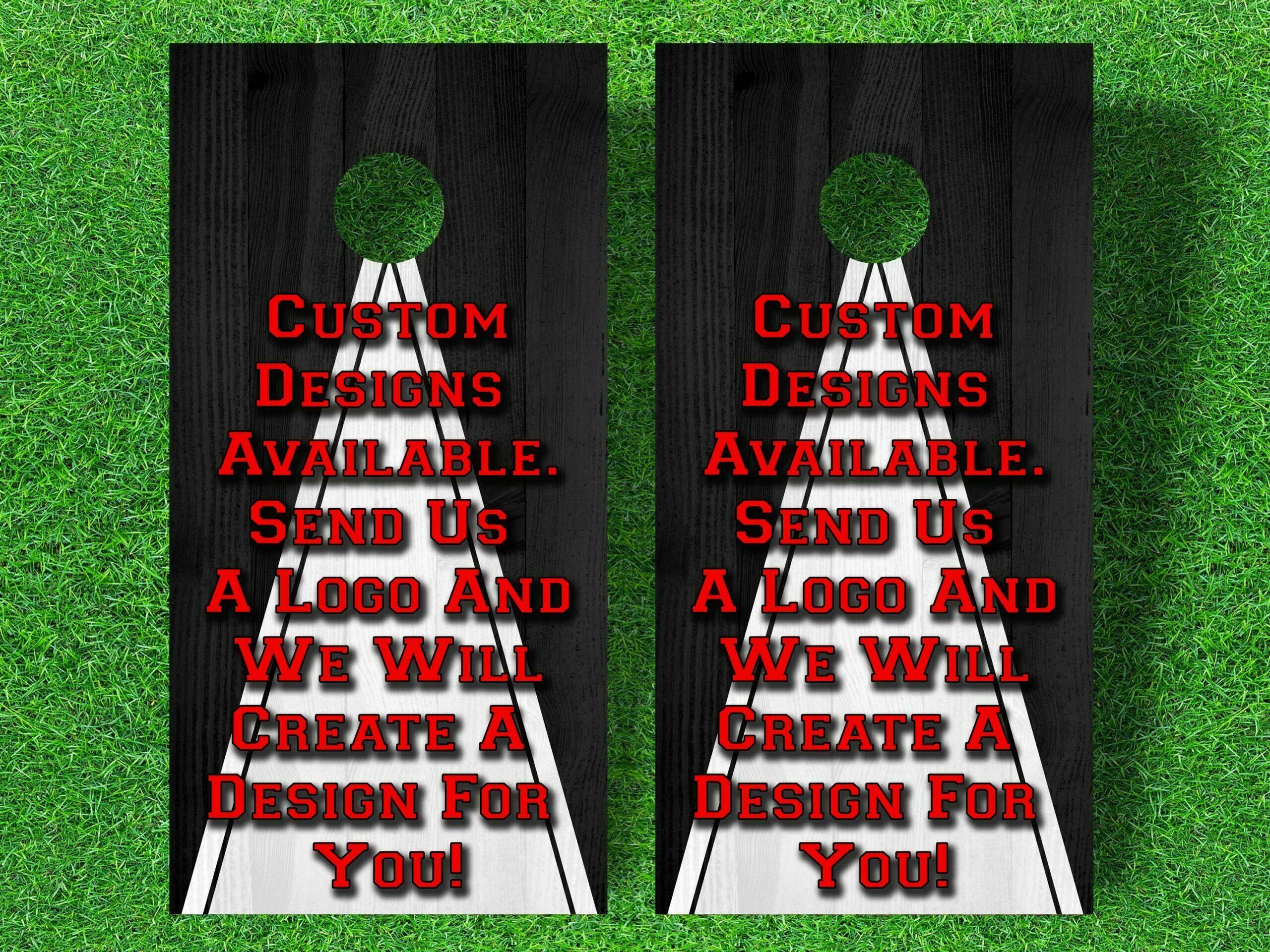 Custom Design Cornhole Decal